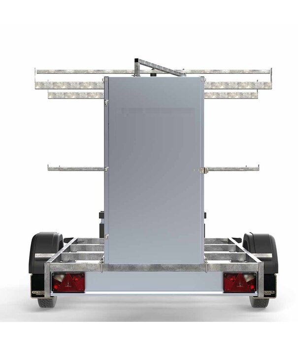 ASC ASC rolsteiger 135 x 250 - 14 m + afsluitbare aanhanger