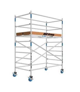 ASC tour roulante universelle 1,35 x 2,50 hauteur travail 4,2 m