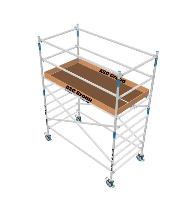 ASC ASC tour roulante universelle 1,35 x 2,50 hauteur travail 4,2 m