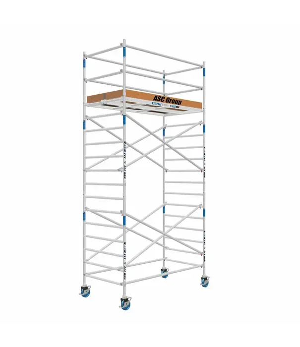 ASC ASC tour roulante universelle 1,35 x 2,50 hauteur travail 6,2 m