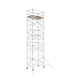 ASC tour roulante universelle 1,35 x 2,50 hauteur travail 10,2 m