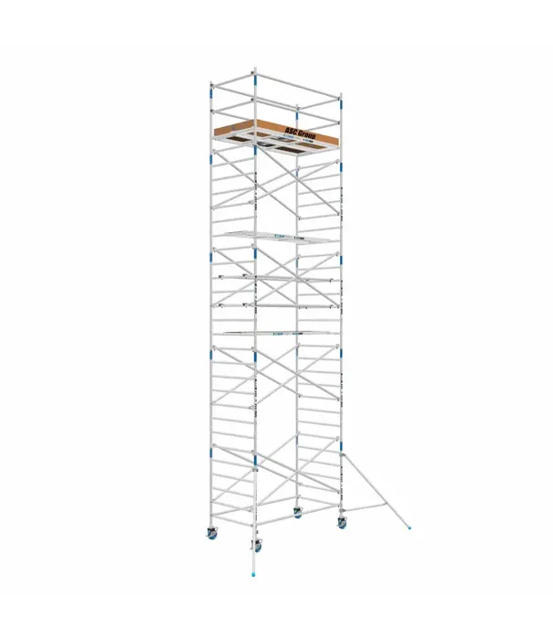 ASC ASC tour roulante universelle 1,35 x 2,50 hauteur travail 10,2 m