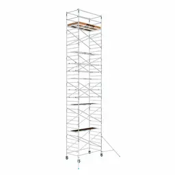 ASC ASC tour roulante universelle 1,35 x 2,50 hauteur travail 12,2 m