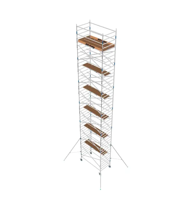 ASC ASC tour roulante universelle 1,35 x 2,50 hauteur travail 14,2 m