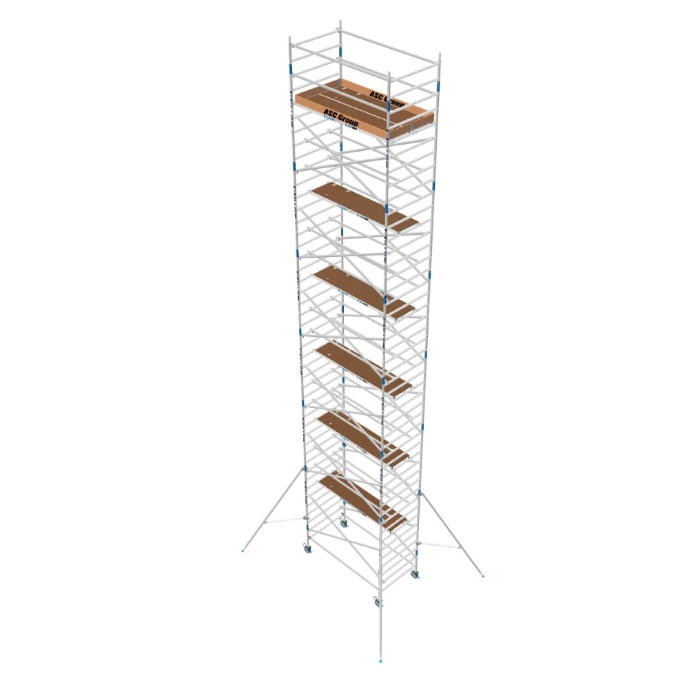 ASC ASC Universele rolsteiger 1,35 x 2,50 werkhoogte 14,2 m