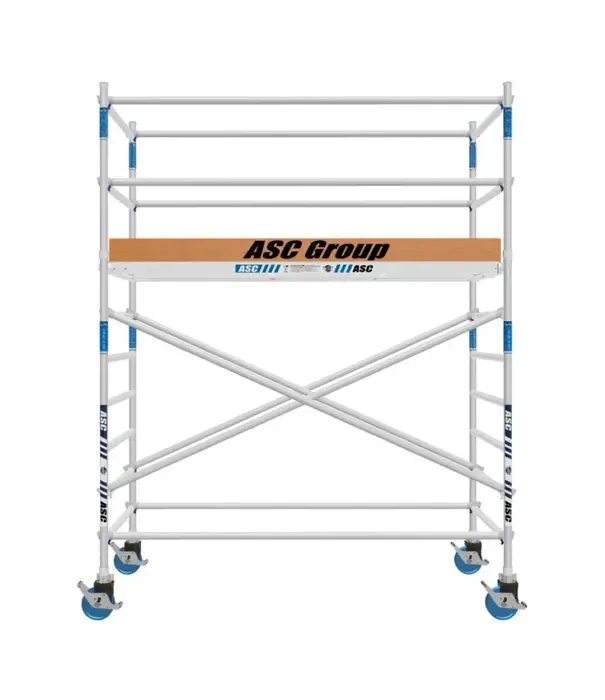 ASC ASC tour roulante universelle 1,35 x 1,90 hauteur travail 4,2 m