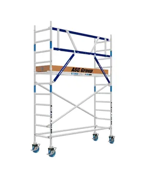 Échafaudage roulant MDS 75 x 250 x 4,2 m hauteur travail