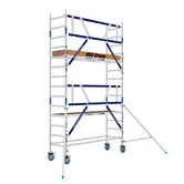 Échafaudage roulant ASC AGS Pro single 75 x 250 x 5,2 m hauteur travail