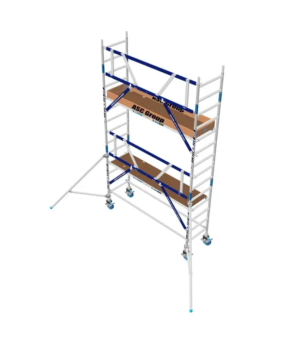 ASC ASC rolsteiger AGS Pro enkelzijdig 75 x 250 x 5,2 m werkhoogte