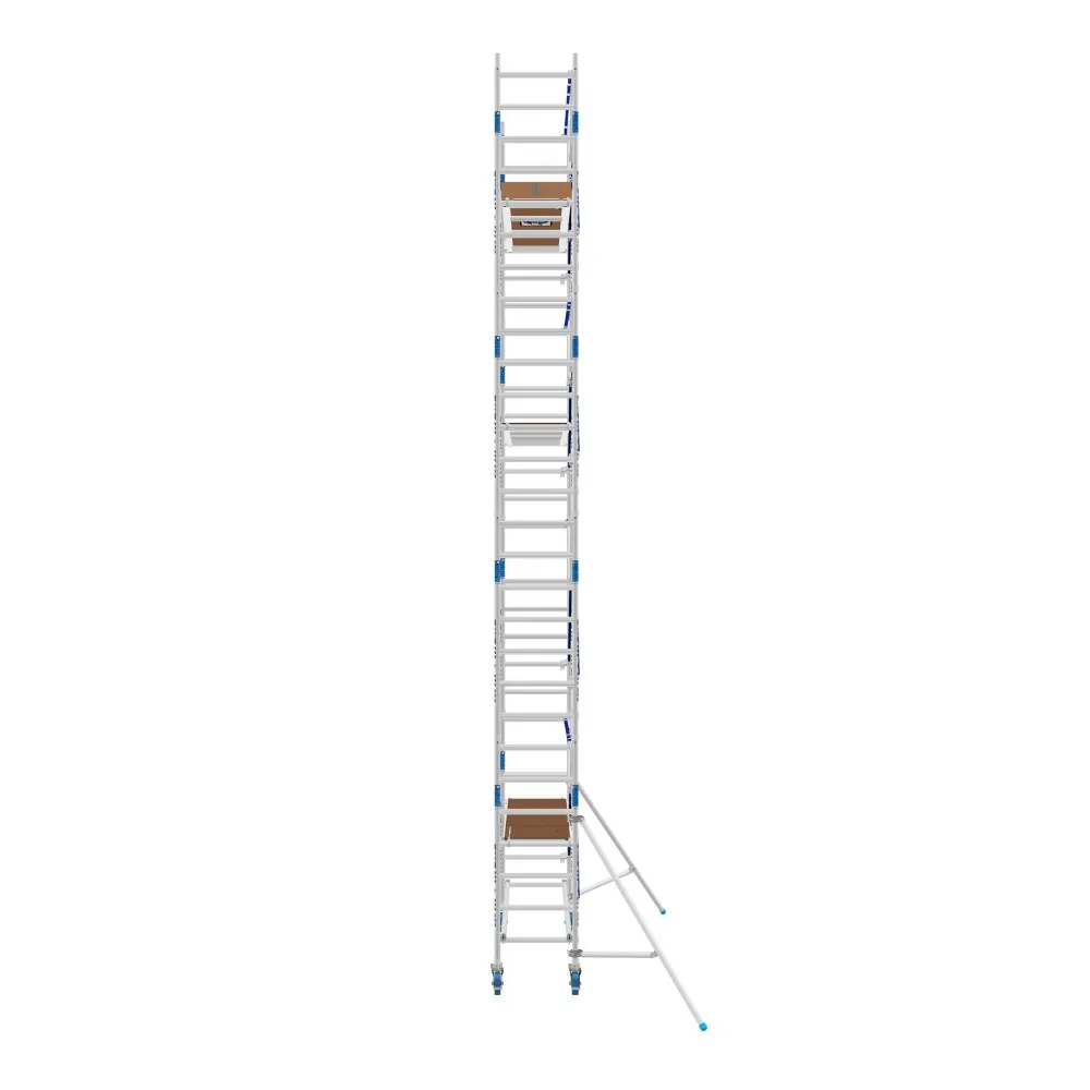 ASC Rolsteiger voorloopleuning enkel 75 x 250 x 8,2 m werkhoogte