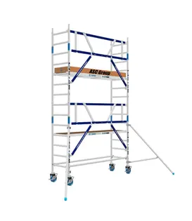 ASC Rollgerüst AGS Pro einseitig 75 x 190 x 5,2 m Arbeitshöhe