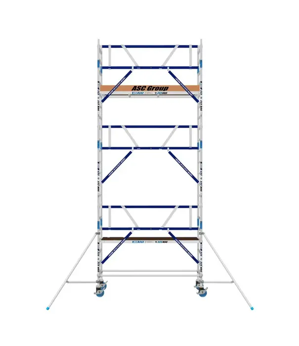 ASC Échafaudage roulant MDS 75 x 190 x 7,2 m hauteur travail