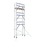 Échafaudage roulant MDS 75 x 190 x 8,2 m hauteur travail