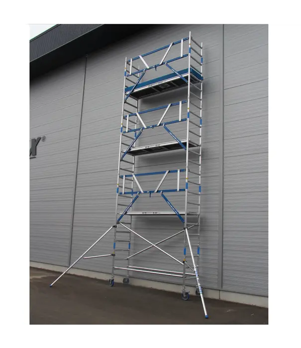 ASC Échafaudage roulant ASC AGS Pro single 75 x 190 x 8,2 m hauteur travail