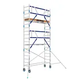 Échafaudage roulant MDS 75 x 305 x 6,2 m hauteur travail