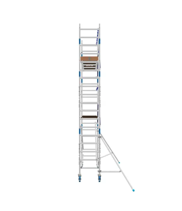 ASC Rollgerüst mit Montageschutzgeländer 75-305 x 6,2 m Arbeitshöhe