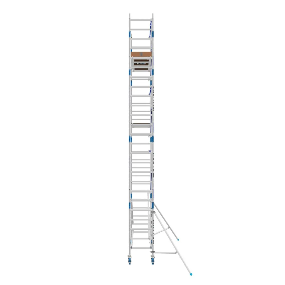 ASC Rollgerüst mit Montageschutzgeländer 75-305 x 8,2 m Arbeitshöhe