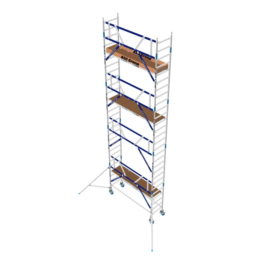 ASC Échafaudage roulant MDS 75 x 305 x 9,2 m hauteur travail