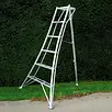 Hendon Vultur 3-Holm-Gartenleiter 180 cm mit 1 Holm verstellbar