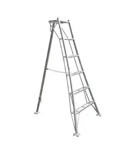 Échelle tripode Vultur 180 cm avec 1 pied réglable