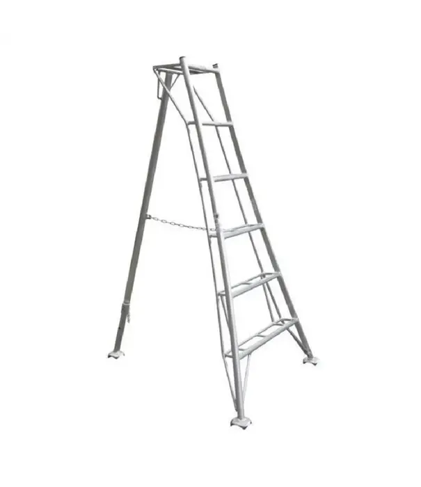 Hendon tripod ladders Vultur 3-Holm-Gartenleiter 180 cm mit 1 Holm verstellbar