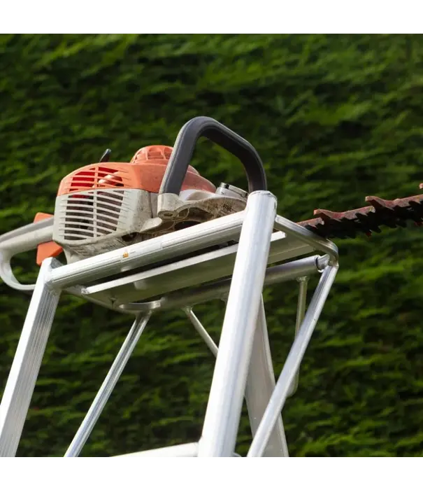 Vultur ladders Vultur 3-Holm-Gartenleiter 180 cm mit 1 Holm verstellbar