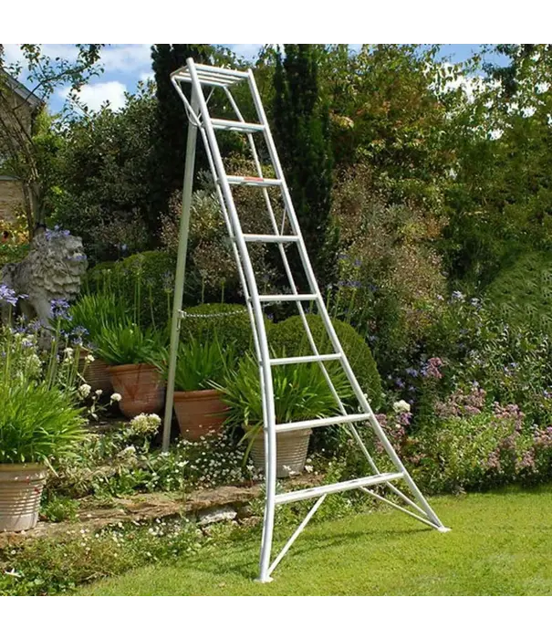 Hendon tripod ladders Vultur 3-Holm-Gartenleiter 240 cm mit 1 Holm verstellbar