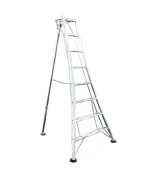 Vultur tripod ladder 240 cm met 1 poot verstelbaar