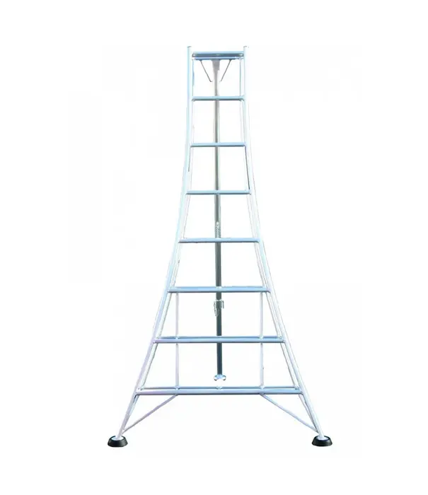 Hendon tripod ladders Vultur 3-Holm-Gartenleiter 240 cm mit 1 Holm verstellbar