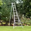 Hendon Vultur 3-Holm-Gartenleiter 300 cm mit 1 Holm verstellbar