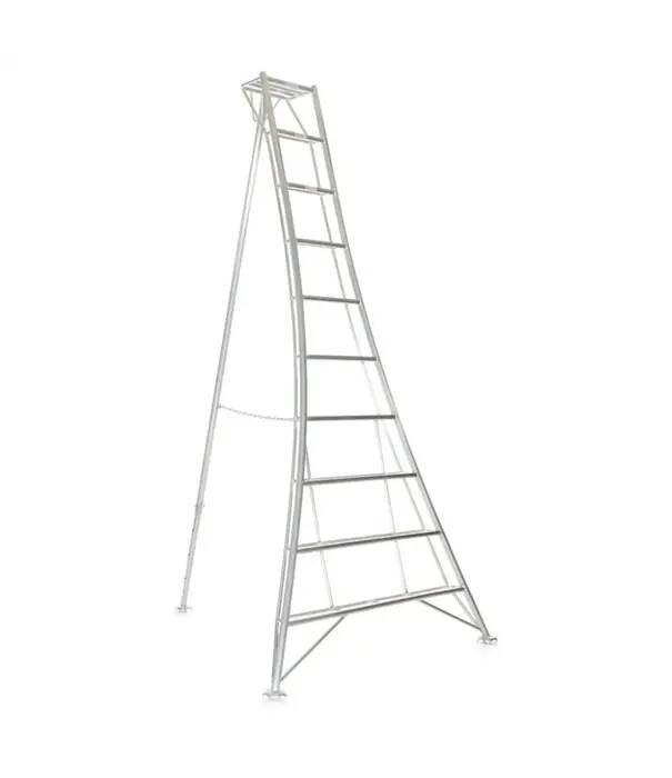Vultur ladders Vultur tripod ladder 300 cm met 1 poot verstelbaar