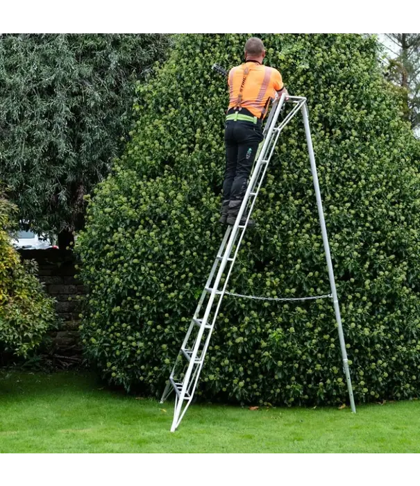 Vultur ladders Vultur tripod ladder 300 cm met 1 poot verstelbaar