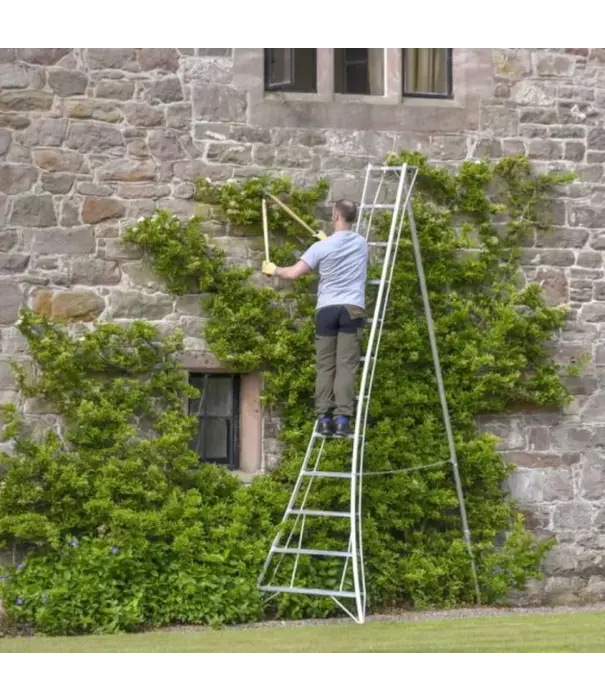Vultur ladders Vultur 3-Holm-Gartenleiter 360 cm mit 1 Holm verstellbar