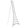 Vultur tripod ladder 420 cm met 1 poot verstelbaar