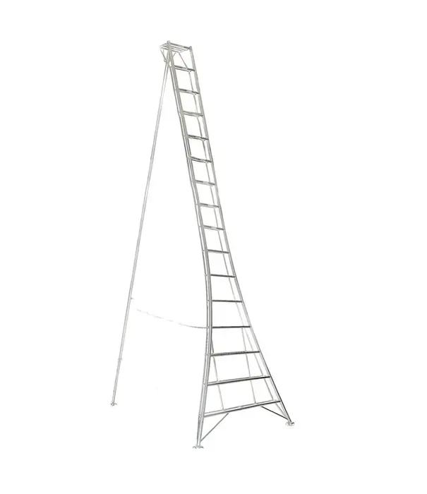 Hendon tripod ladders Vultur tripod ladder 480 cm met 1 poot verstelbaar