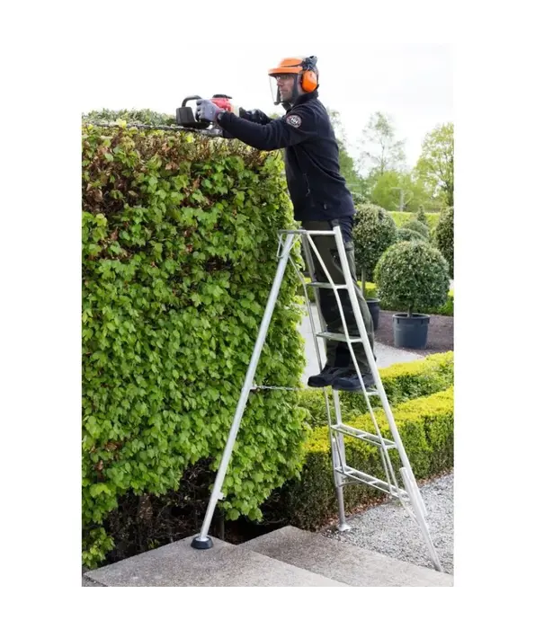 Vultur ladders Vultur Gartenleiter 180 cm mit 3 Holme verstellbar