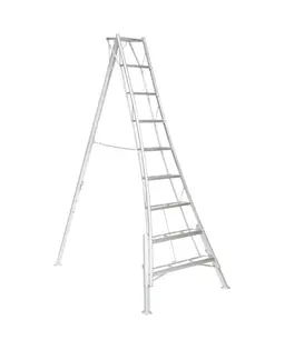 Échelle tripode Vultur 240 cm avec 3 pieds réglables