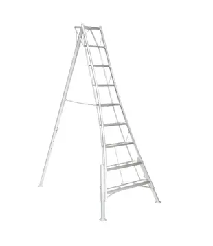Échelle tripode Vultur 240 cm avec 3 pieds réglables