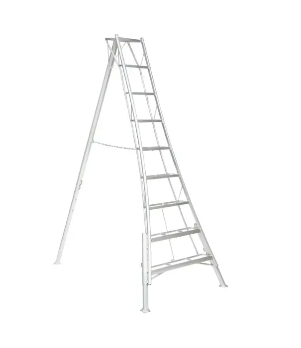 Vultur ladders Vultur tripod ladder 240 cm met 3 verstelbare poten