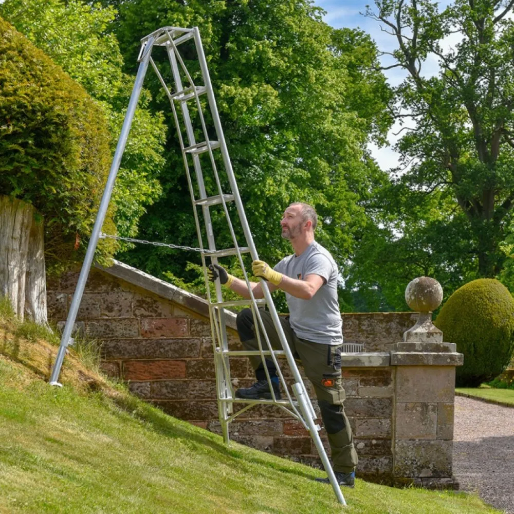 Hendon Vultur échelle tripode 300 cm avec 3 pieds réglables