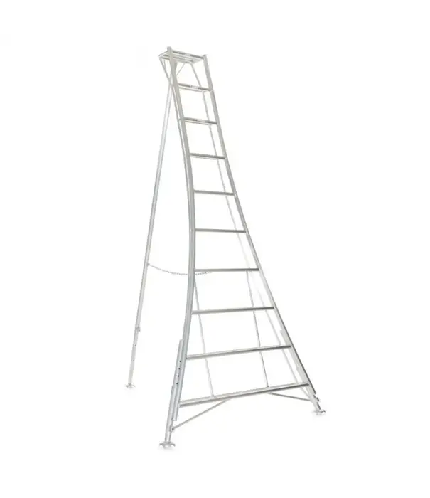 Vultur ladders Vultur tripod ladder 360 cm met 3 verstelbare poten