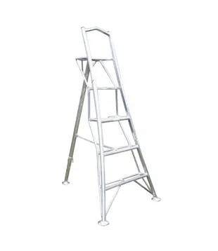 Vultur tuinladder 180 cm met platform en 1 poot verstelbaar