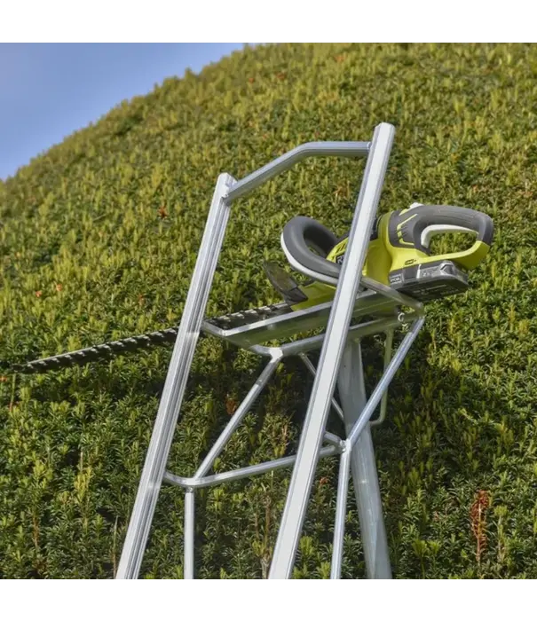 Hendon tripod ladders Vultur  échelle de jardin 180 cm avec plate-forme et 1 pied réglable