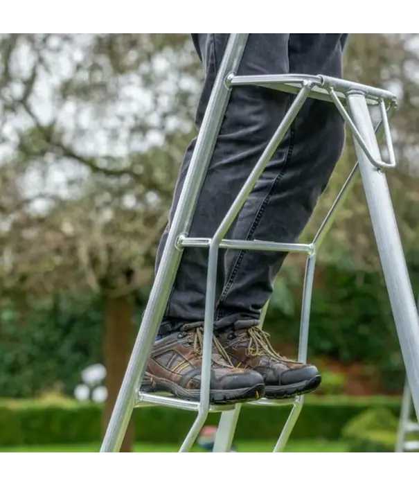 Hendon tripod ladders Vultur  échelle de jardin 180 cm avec plate-forme et 1 pied réglable