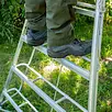 Hendon Vultur tripod ladder 240 cm met platform en 1 poot verstelbaar