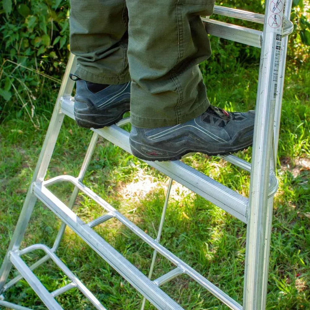 Hendon Vultur tripod ladder 300 cm met platform en 1 poot verstelbaar