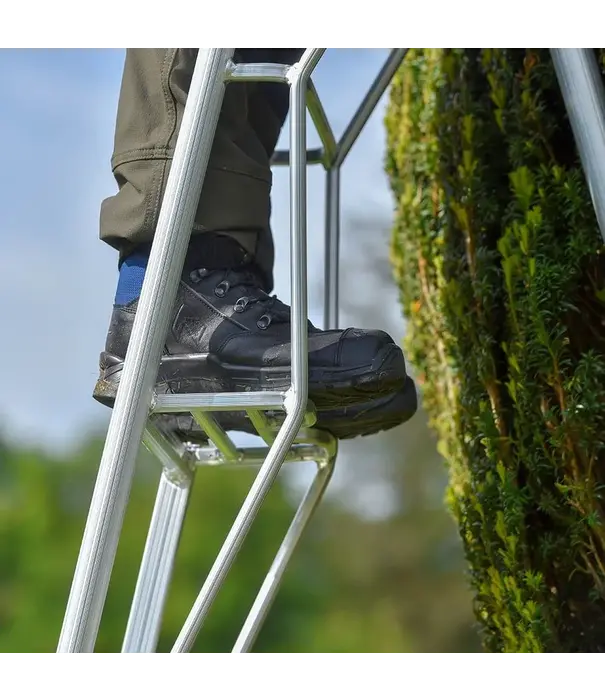 Hendon Vultur tripod ladder 360 cm met platform en 1 poot verstelbaar