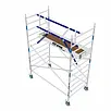 ASC Échafaudage roulant MDS 135 x 190 x 4,2 m hauteur travail