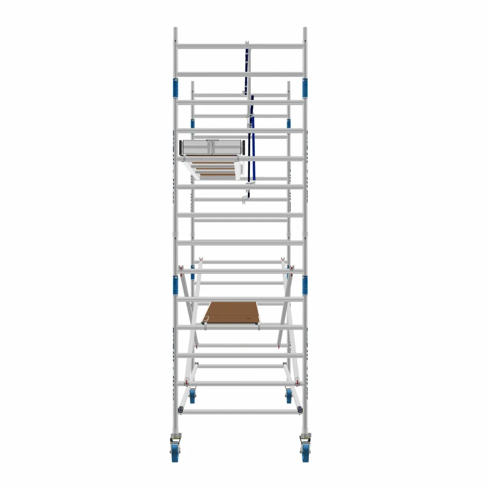 ASC Rollgerüst mit Montageschutzgeländer 135-190 x 5,2 m Arbeitshöhe