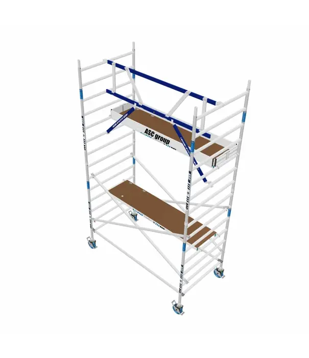 ASC Échafaudage roulant MDS 135 x 190 x 5,2 m hauteur travail